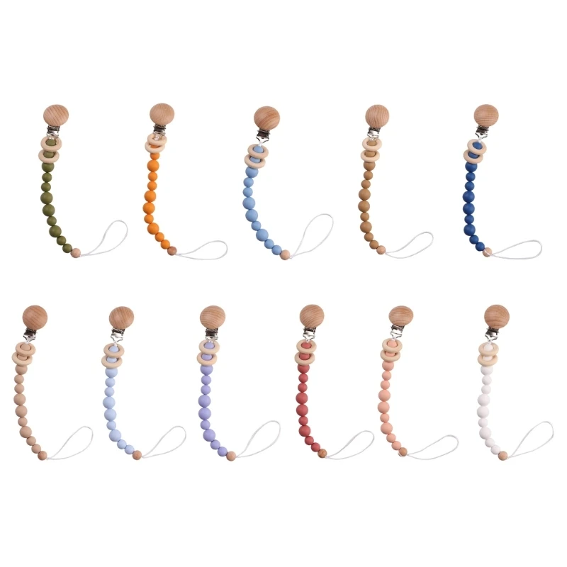 Teething Bead Pacifier Clip Soother Teether Clip Pacifier Accessories
Teething Bead Pacifier Clip Soother Teether Clip Pacifier Accessories