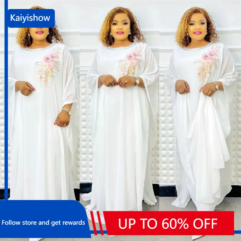 Африканские платья для женщин, весна-осень, африканские с длинным рукавом и круглым вырезом, синие, белые, серые, розовые длинные халаты, мусульманская абайя, африканская одежда 
Африканские платья для женщин, весна-осень, африканские с длинным рукавом и круглым вырезом, синие, белые, серые, розовые длинные халаты, мусульманская абайя, африканская одежда