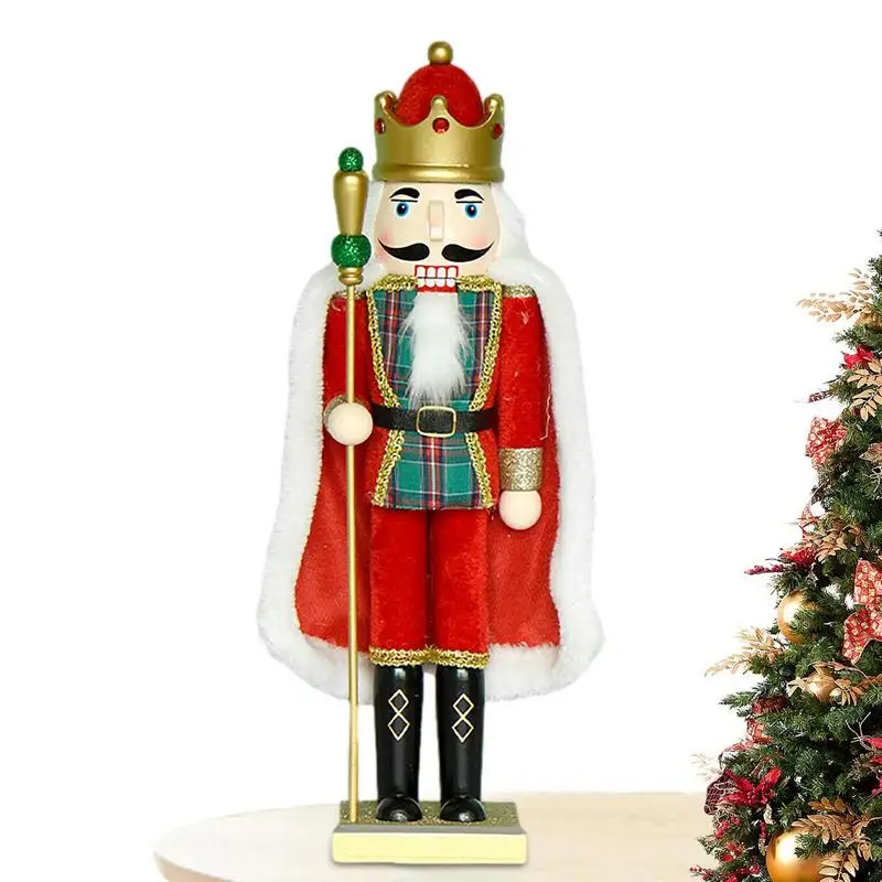 Nutcracker Ornaments Red Cape Traditional Wooden Nutcracker Decorations German Christmas Festive Collectible Figures For Indoor
Nutcracker Ornaments Red Cape Traditional Wooden Nutcracker Decorations German Christmas Festive Collectible Figures For Indoor