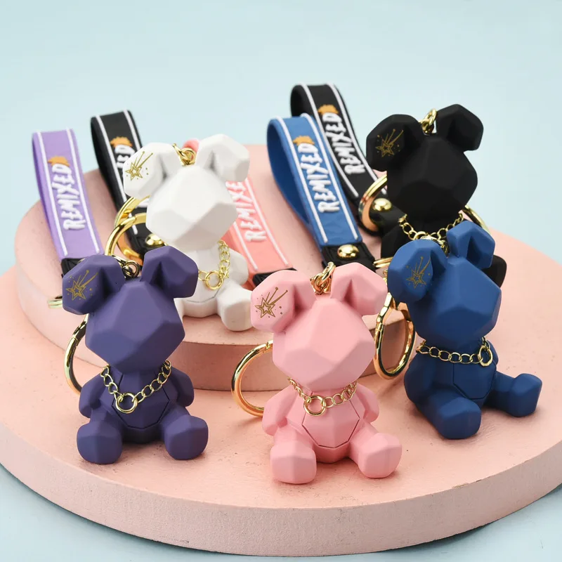 Creative cartoon cut rabbit key chain fashion resin doll key chain car bag Pendant
Creative cartoon cut rabbit key chain fashion resin doll key chain car bag Pendant