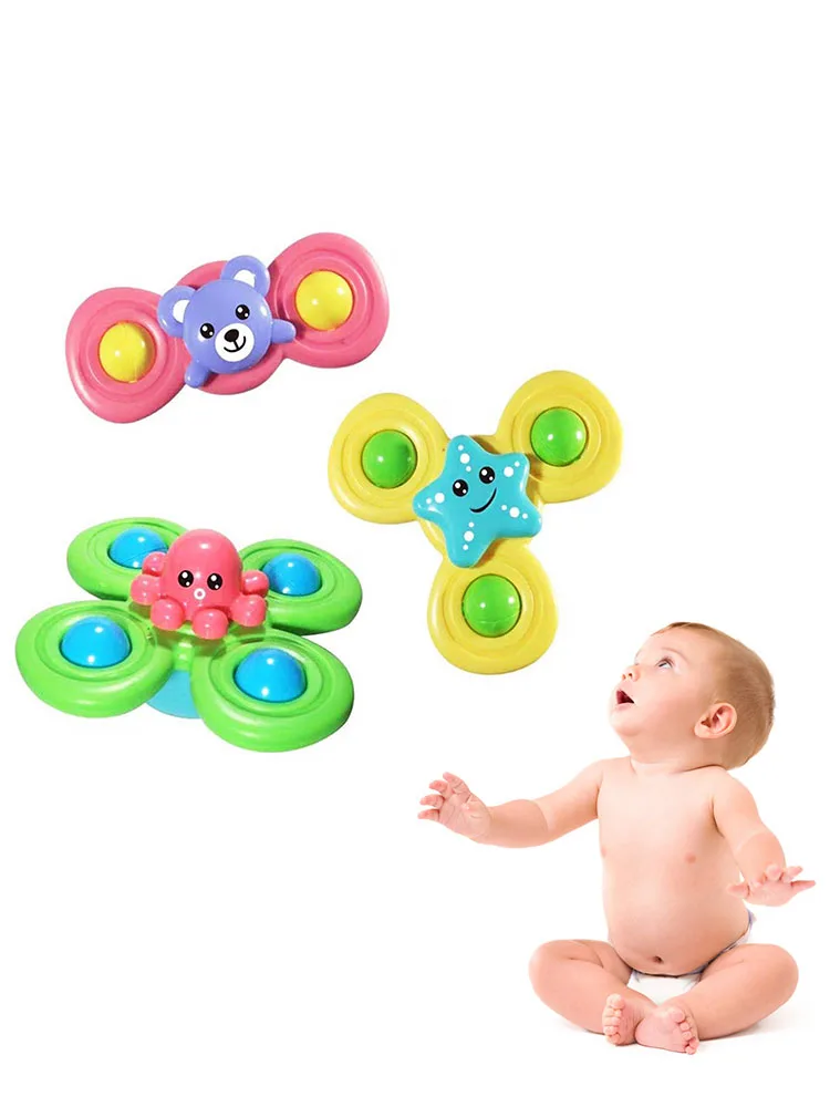 3pcs Suction Toys For Baby Spinning Tops Sensory Toys For Toddlers Age 1-3 Cute Bathroom Rotating Sensory Toys For Toddlers 1-3
3pcs Suction Toys For Baby Spinning Tops Sensory Toys For Toddlers Age 1-3 Cute Bathroom Rotating Sensory Toys For Toddlers 1-3