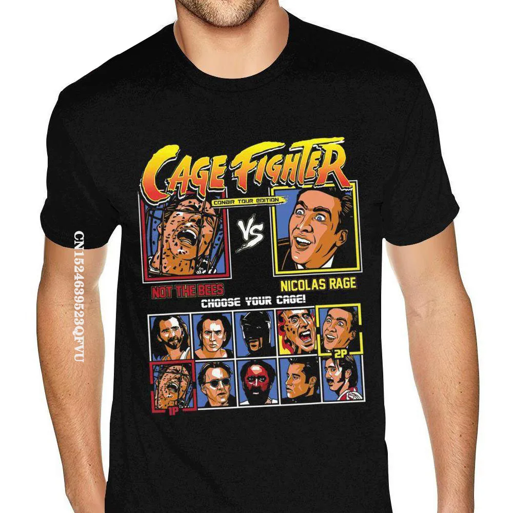 Cage Fighter Not The Bees Vs Nicolas Rage Choose Your Cage Tshirt Men Oversized Anime Tshirt Men Cotton Funny Manga Tee Shirts
Cage Fighter Not The Bees Vs Nicolas Rage Choose Your Cage Tshirt Men Oversized Anime Tshirt Men Cotton Funny Manga Tee Shirts