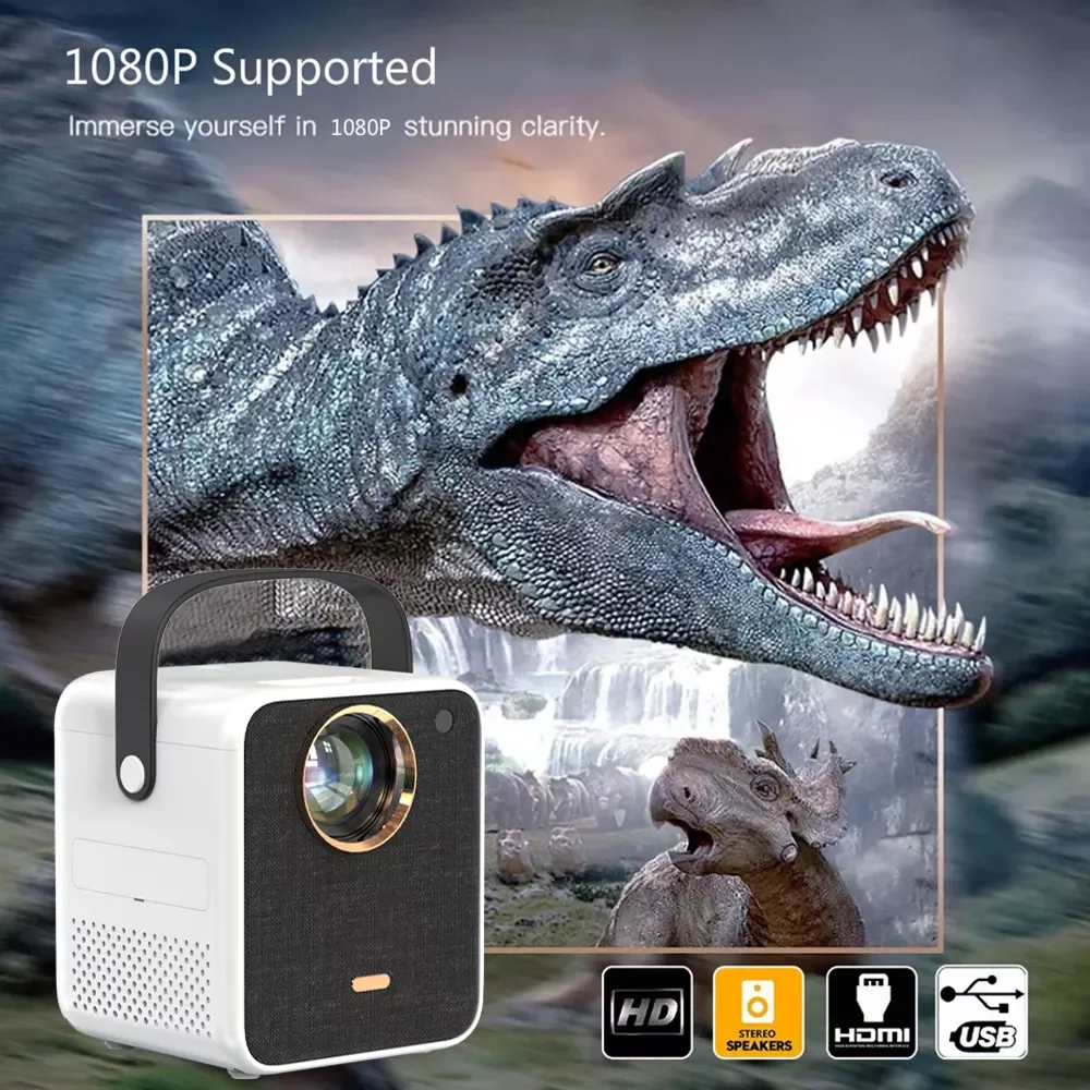 NEW2023 2022 New P350L Projector Android Supported Full 1080P LED Video Beamer Wifi Home Theater Compatible with USB HDMI AV
NEW2023 2022 New P350L Projector Android Supported Full 1080P LED Video Beamer Wifi Home Theater Compatible with USB HDMI AV