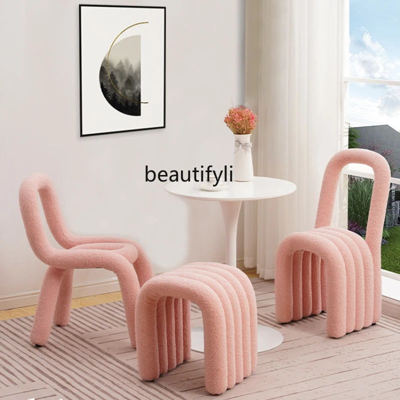 Роскошный креативный стул yj Nordic светильник для маникюра из овечьей шерсти
Роскошный креативный стул yj Nordic светильник для маникюра из овечьей шерсти