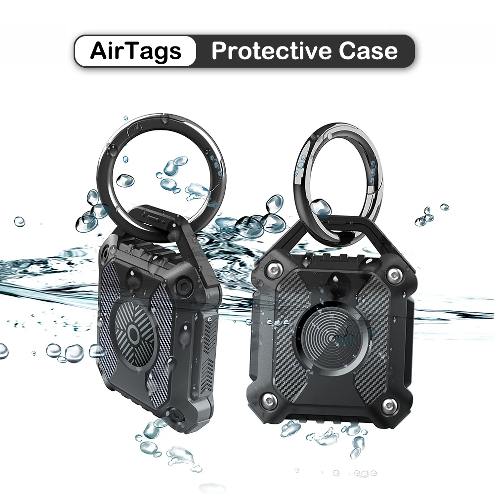 For Apple AirTag Locator Soft Silicone Protective Cover Waterproof Anti-lost Anti-scratch TPU Case With Keychain Accessories
For Apple AirTag Locator Soft Silicone Protective Cover Waterproof Anti-lost Anti-scratch TPU Case With Keychain Accessories
