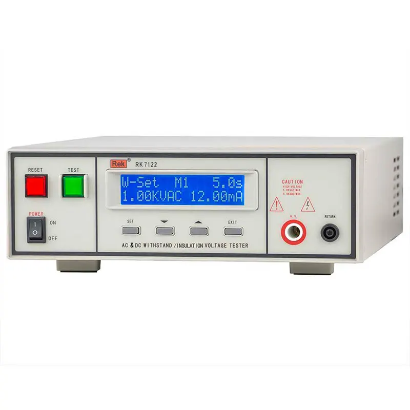RK7122 Resistance Tester AC 0.10-12.00 DC 0.10-5.00mA
RK7122 Resistance Tester AC 0.10-12.00 DC 0.10-5.00mA