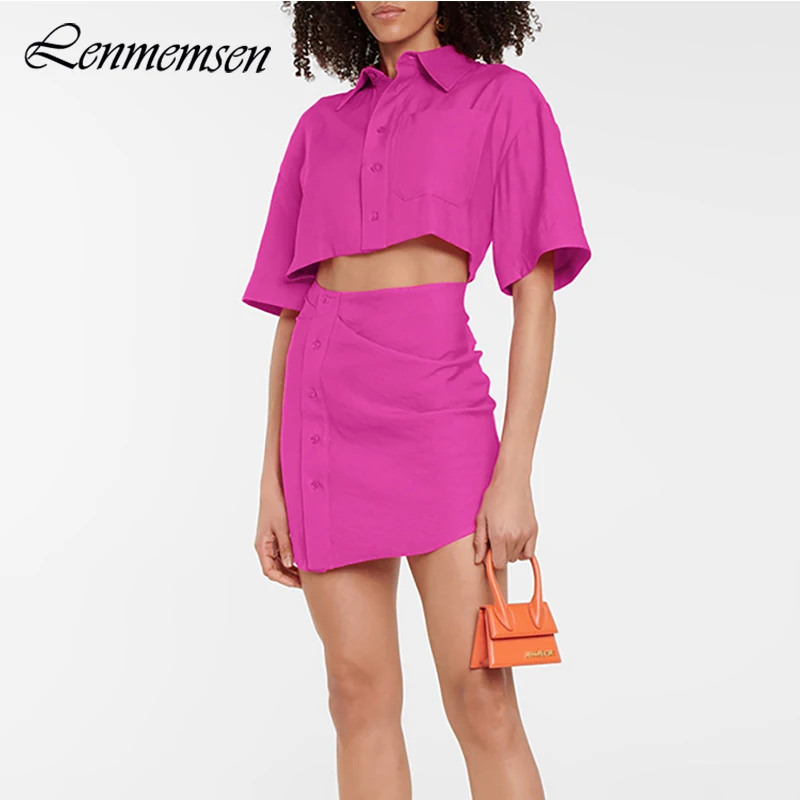 Lenmemsen Fashion Hollow Out Dress Women Summer Korean Slim Lapel Short Sleeve Mini Dress Female Casual Streetwear Pencil Dress
Lenmemsen Fashion Hollow Out Dress Women Summer Korean Slim Lapel Short Sleeve Mini Dress Female Casual Streetwear Pencil Dress