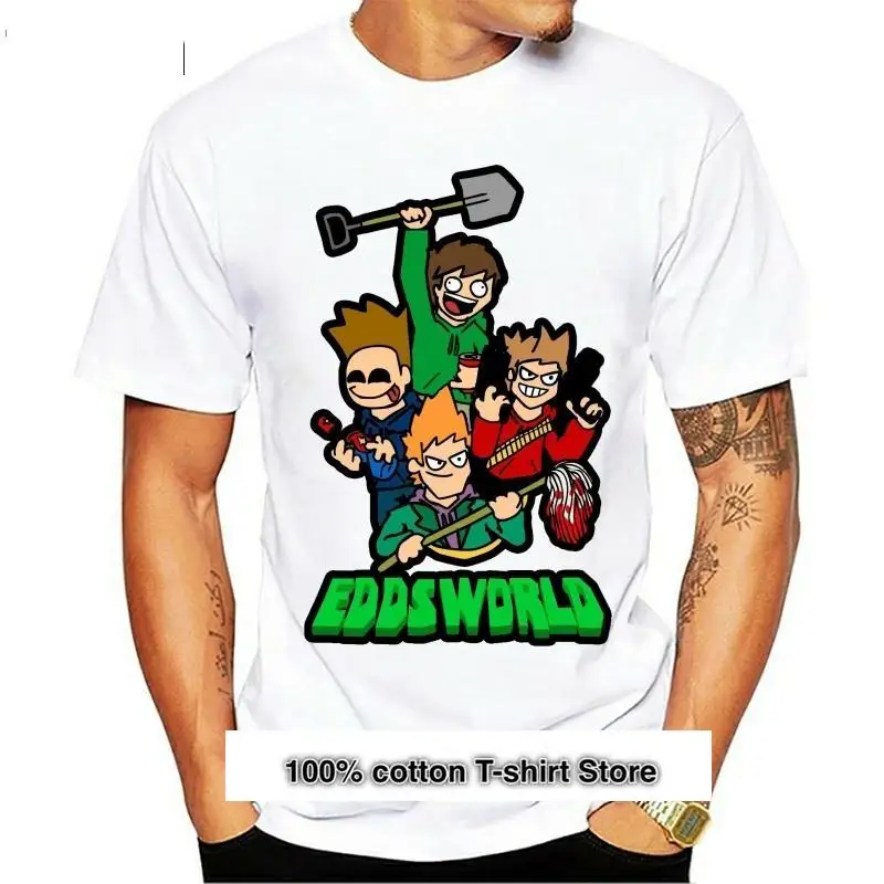 Eddsworld-Camiseta de манга corta para hombre, camiseta Hipster Kpop de algodón, diver, de talla grande
Eddsworld-Camiseta de манга corta para hombre, camiseta Hipster Kpop de algodón, diver, de talla grande