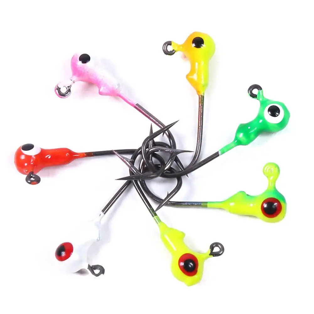 50pcs Fishing Hooks Swivel Crank Jig Head Hook Ring Surfcasting Accessories For Soft Lures Silicone Bait Fishing Lures Sea Hot
50pcs Fishing Hooks Swivel Crank Jig Head Hook Ring Surfcasting Accessories For Soft Lures Silicone Bait Fishing Lures Sea Hot
