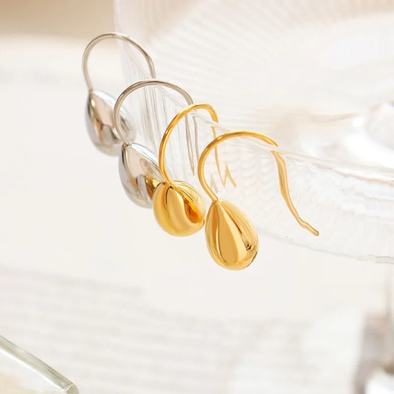 316L Stainless Steel Stud Earrings Gold Water Drop Stud Earrings Simple Fashion Silver Accessories Party Gifts for Girls
316L Stainless Steel Stud Earrings Gold Water Drop Stud Earrings Simple Fashion Silver Accessories Party Gifts for Girls