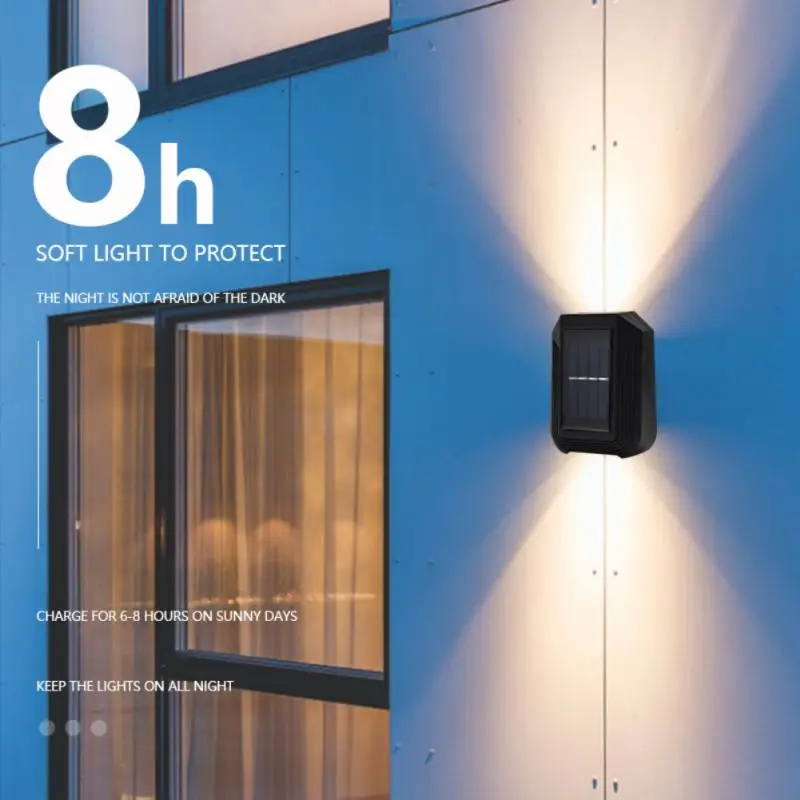 Outdoor Solar Wall Lamp Garden Solar LED Decoration Wall Light 6 LED Waterproof Wall Lamp Balcony Courtyard Park Street Lighting
Outdoor Solar Wall Lamp Garden Solar LED Decoration Wall Light 6 LED Waterproof Wall Lamp Balcony Courtyard Park Street Lighting