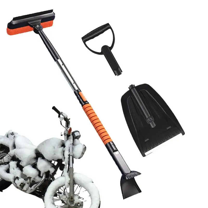 Snow Shovel Snow Remover Kit Portable Extendable Auto Shovel With Thickened Aluminum Handle Large Capacity Folding Snow Broom
Snow Shovel Snow Remover Kit Portable Extendable Auto Shovel With Thickened Aluminum Handle Large Capacity Folding Snow Broom