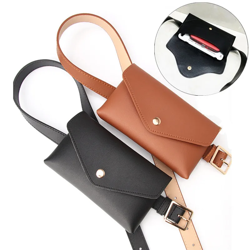 Fashion Waist Bag PU Leather Fanny Pack Femal Belt Phone Pouch Small Chest Pack Bags Vintage Women Belt Messenger Bags
Fashion Waist Bag PU Leather Fanny Pack Femal Belt Phone Pouch Small Chest Pack Bags Vintage Women Belt Messenger Bags