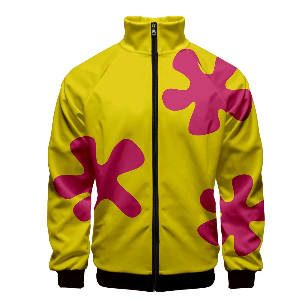 Fashion Raglan jackets Funny Anime Patrick Star 3D Print Zipper Jacket Windbreaker Men/Women Stand Collar Long Sleeve Clothes
Fashion Raglan jackets Funny Anime Patrick Star 3D Print Zipper Jacket Windbreaker Men/Women Stand Collar Long Sleeve Clothes