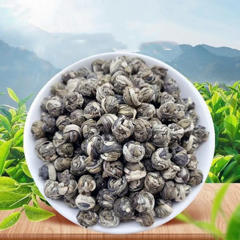Chinese Jasmine Dragon Ball Green Tea Fresh Natural Organic Scented Tea Slimming Beauty Care lose weight classic
Chinese Jasmine Dragon Ball Green Tea Fresh Natural Organic Scented Tea Slimming Beauty Care lose weight classic