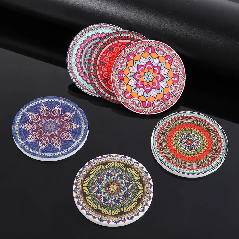 Non-slip Mandala Diamond Rubber Mat Cup Holders Bottle Holder Car Rhinestone Coaster Water Cup Pad
Non-slip Mandala Diamond Rubber Mat Cup Holders Bottle Holder Car Rhinestone Coaster Water Cup Pad