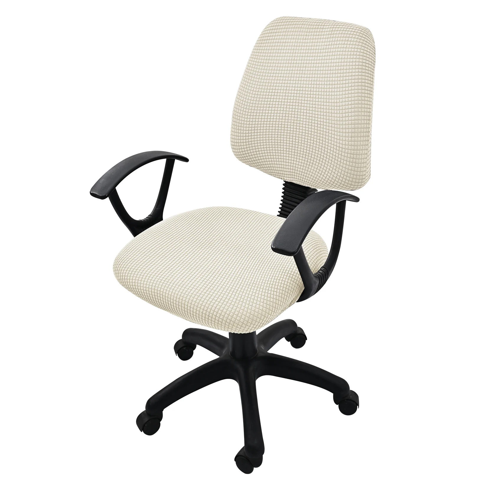 

Раздельный гибкий эластичный чехол для компьютерного стула, универсальный чехол для сиденья, чехол для офисного кресла, все включено
