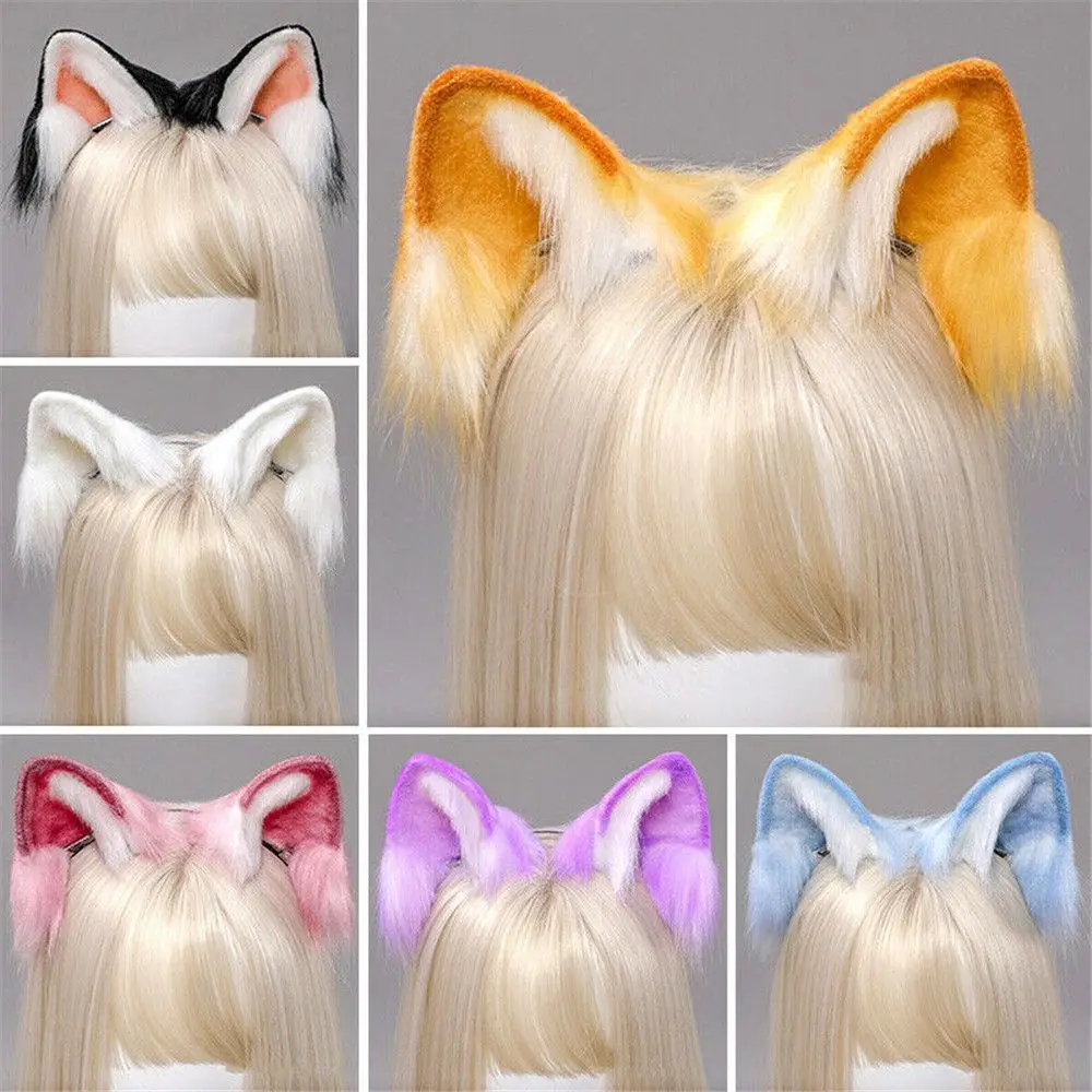 Women Girls Plush For Costume Party Make Up Cosplay Headwear Fancy Dress Hairband Cat Ear Headband Anime
Women Girls Plush For Costume Party Make Up Cosplay Headwear Fancy Dress Hairband Cat Ear Headband Anime