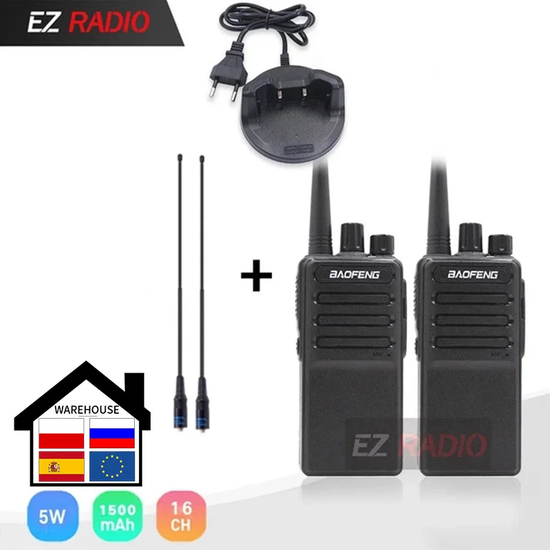 Baofeng Walkie Talkie BF-V9 C2 CB 2 Way Ham Radio USB Fast Charger 5W 1500mAh UHF 400-470MHz Dmr Radio UV-82 Waki Taki
Baofeng Walkie Talkie BF-V9 C2 CB 2 Way Ham Radio USB Fast Charger 5W 1500mAh UHF 400-470MHz Dmr Radio UV-82 Waki Taki