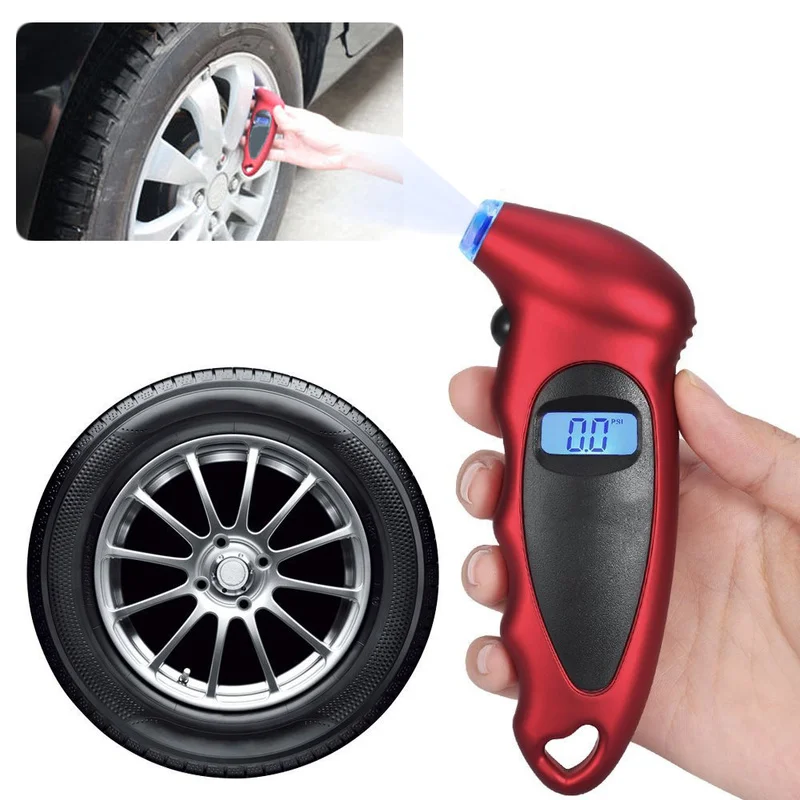 Car Tire Pressure Detector Digital Display Electronic Measurement Portable Auto Motorcycle Tyre Pressure Gauge Diagnostic Tools
Car Tire Pressure Detector Digital Display Electronic Measurement Portable Auto Motorcycle Tyre Pressure Gauge Diagnostic Tools
