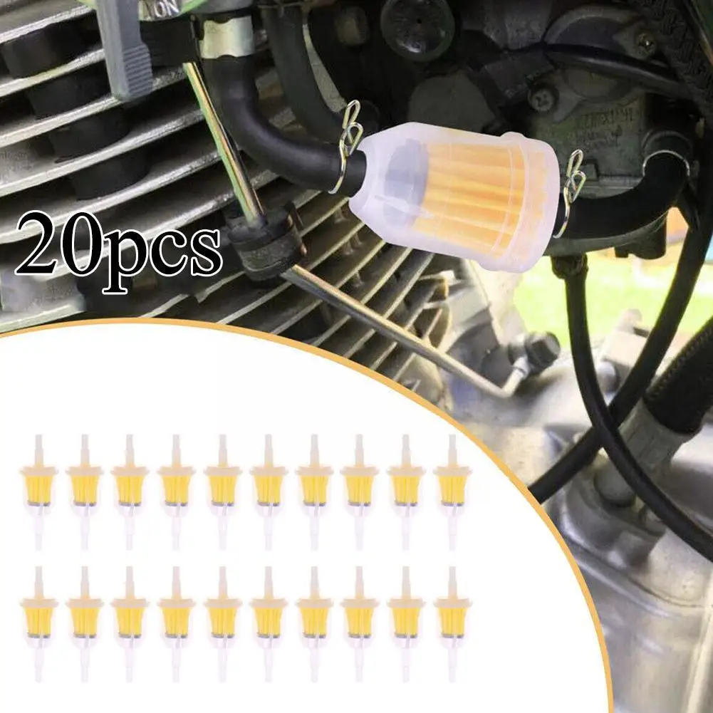 20Pcs Motorcycle Gasoline Filter Fuel Filter 6mm-8mm For Mowers Small Engine Car Oil Filter Motorcycle Equipment Accessorie Y7B4
20Pcs Motorcycle Gasoline Filter Fuel Filter 6mm-8mm For Mowers Small Engine Car Oil Filter Motorcycle Equipment Accessorie Y7B4