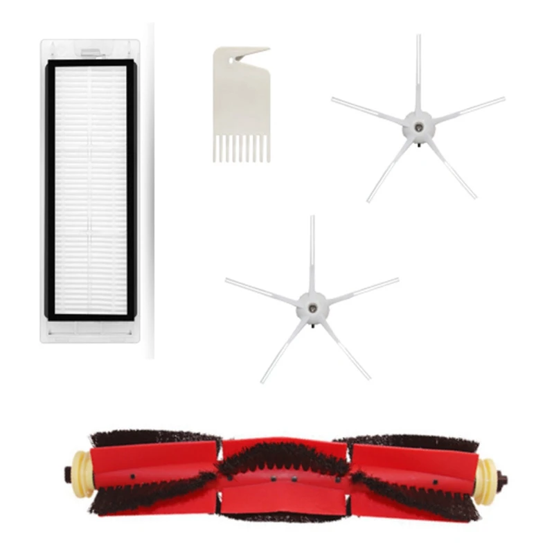 Набор аксессуаров для робота-пылесоса Xiaomi Roborock S5 Max S50 S55 S5 T7pro T6, основная и боковая щетки, чистящая щетка, Hepa фильтр
Набор аксессуаров для робота-пылесоса Xiaomi Roborock S5 Max S50 S55 S5 T7pro T6, основная и боковая щетки, чистящая щетка, Hepa фильтр