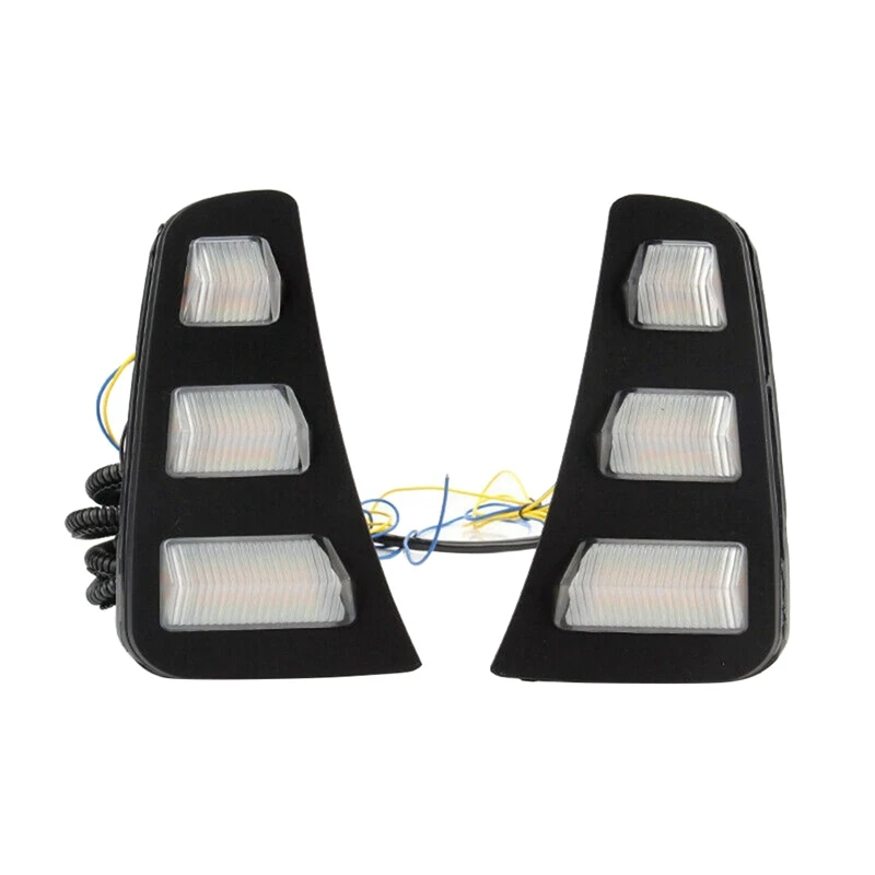 LED DRL White & Amber Daytime Running Lights DRL Fog Lamp for KIA Pegas Soluto 2018 2019
LED DRL White & Amber Daytime Running Lights DRL Fog Lamp for KIA Pegas Soluto 2018 2019