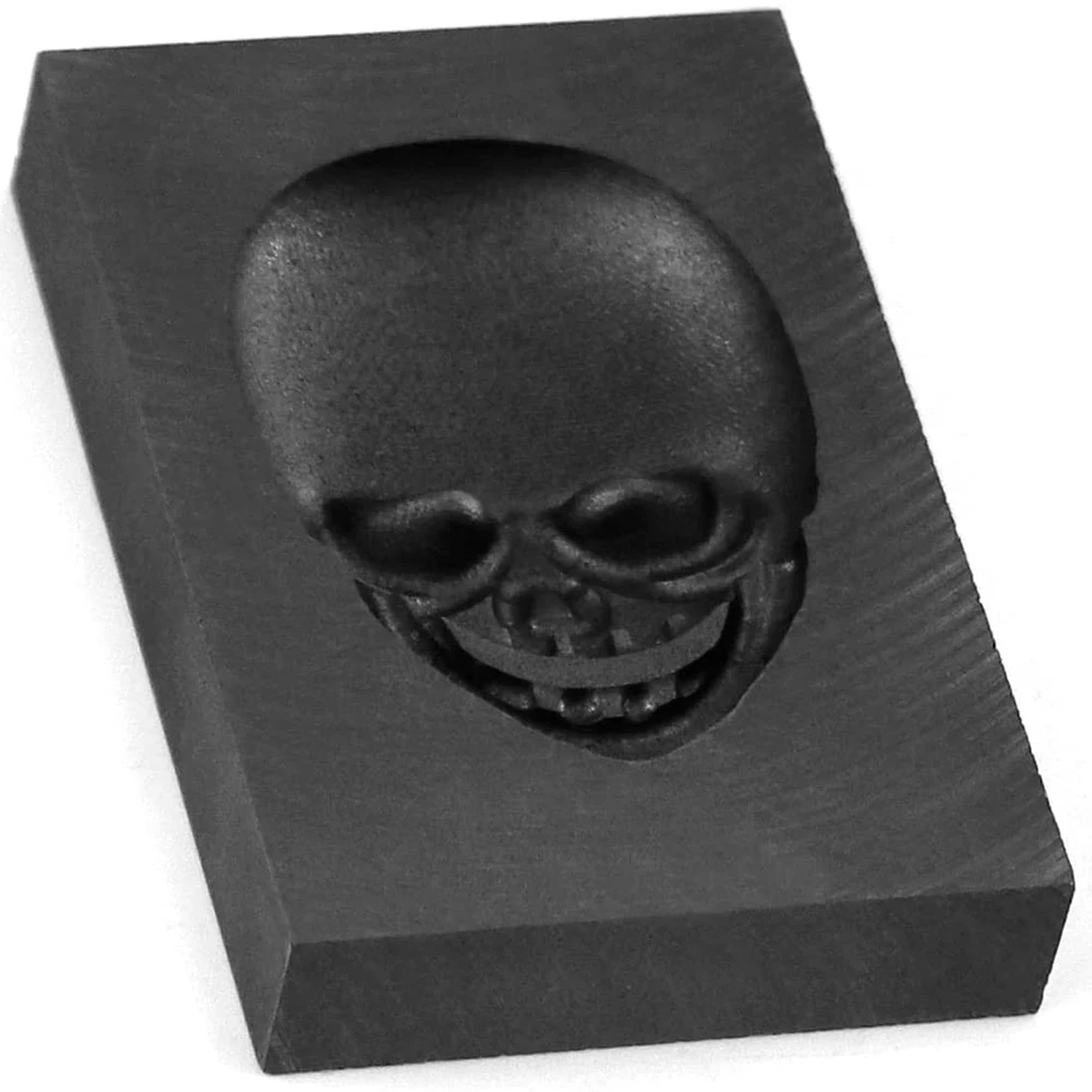 

Casting Mold, Skull Graphite Casting Ingot Mold Crucible Mould for Melting Casting Refining Metal Aluminum Copper Brass