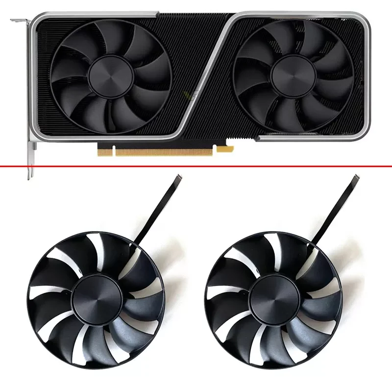 85mm DAPC0815B2UP001 4pin GeForce RTX 3060 3070 GPU FAN For NVIDIA GeForce RTX 3060 3070 Ti Founders Edition Graphics card fans
85mm DAPC0815B2UP001 4pin GeForce RTX 3060 3070 GPU FAN For NVIDIA GeForce RTX 3060 3070 Ti Founders Edition Graphics card fans