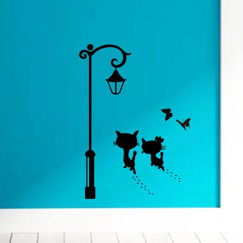 Cute Cat And Street Light Wall Stickers Living Room Bedroom Mural Cupboard Home Decoration Art Decals Removable Wallpaper
Cute Cat And Street Light Wall Stickers Living Room Bedroom Mural Cupboard Home Decoration Art Decals Removable Wallpaper