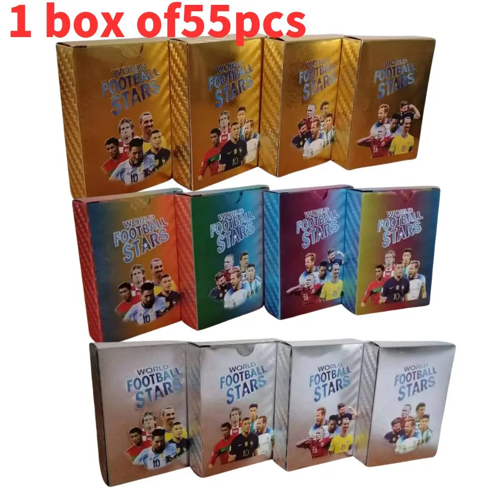 2023 Football Star Card Box Soccer Star Collection Footballer Limited Fan Cards Kids Gift Drop Shipping Wholesale
2023 Football Star Card Box Soccer Star Collection Footballer Limited Fan Cards Kids Gift Drop Shipping Wholesale