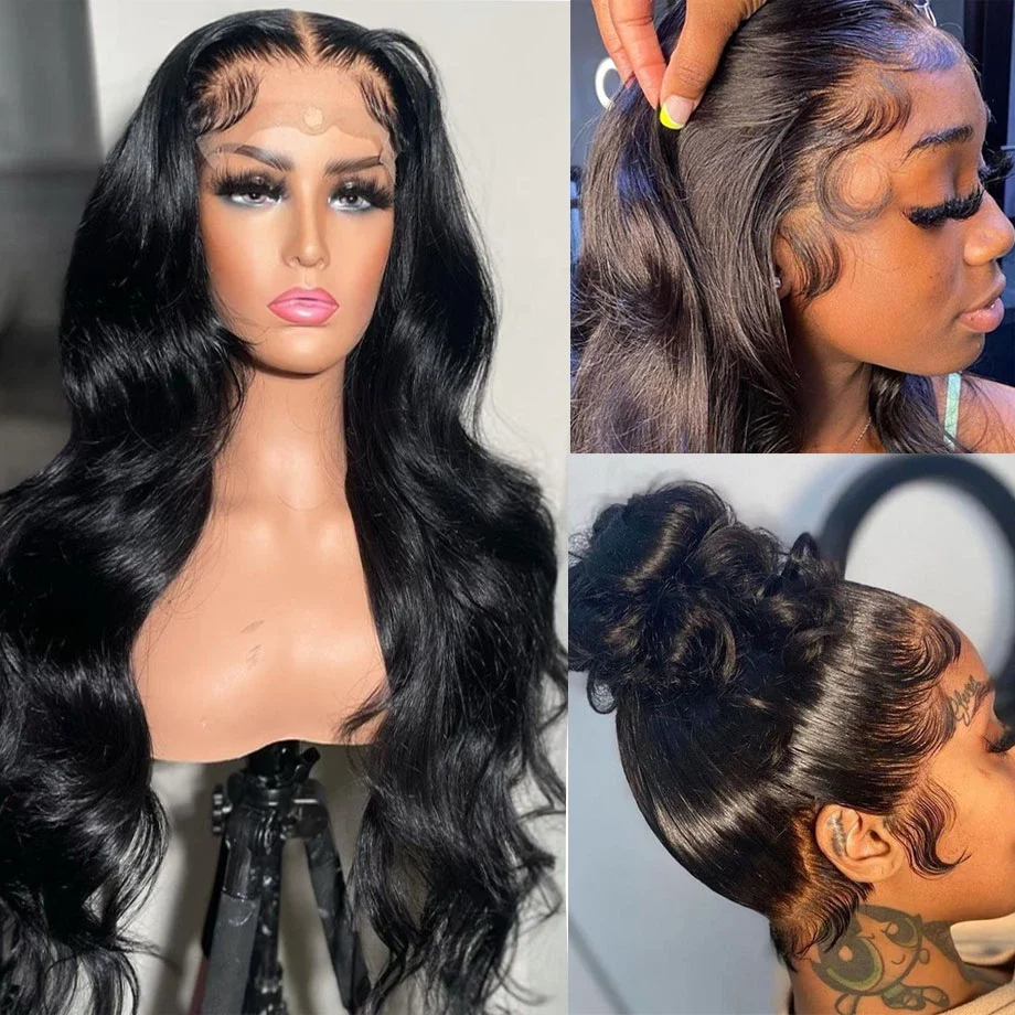 26Inch Natural Color Body Wavy Wigs For Black Women Pre-Stretched Baby Hair Brazilian Hair Wig 13x4 Transparent Front Lace Wig
26Inch Natural Color Body Wavy Wigs For Black Women Pre-Stretched Baby Hair Brazilian Hair Wig 13x4 Transparent Front Lace Wig