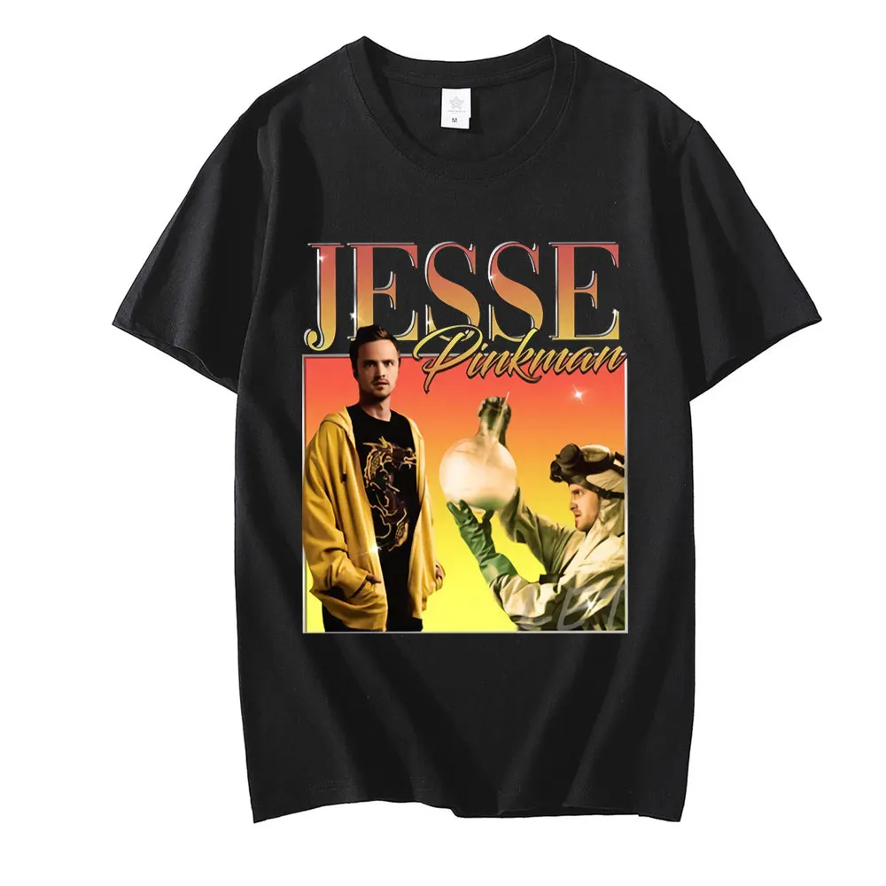 Футболка Jesse Pinkman с принтом Harajuku Ulzzang для мужчин и женщин, летняя забавная уличная одежда в стиле хип-хоп, повседневные свободные мужские хлоп...
Футболка Jesse Pinkman с принтом Harajuku Ulzzang для мужчин и женщин, летняя забавная уличная одежда в стиле хип-хоп, повседневные свободные мужские хлоп...