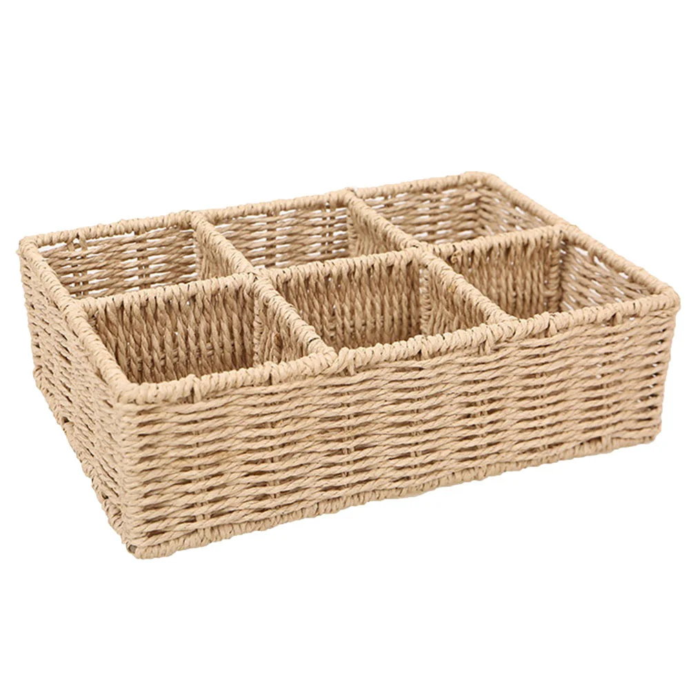 Basket Storage Woven Organizer Baskets Wicker Toilet Compartment Holder Tea Bin Divided Seagrass Hyacinth Coffee
Basket Storage Woven Organizer Baskets Wicker Toilet Compartment Holder Tea Bin Divided Seagrass Hyacinth Coffee