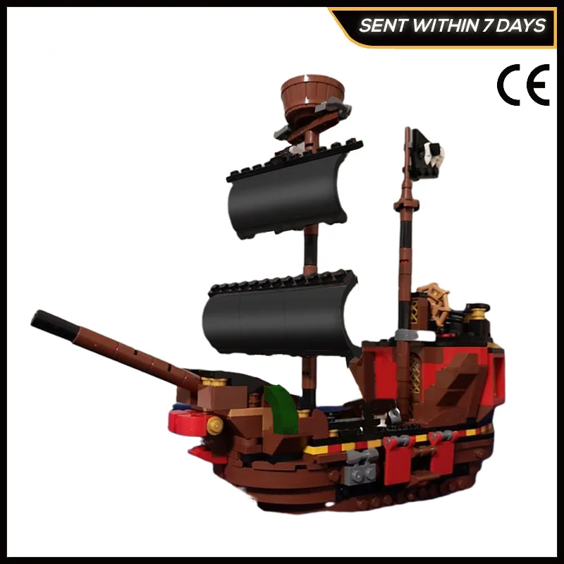 MOC Pirate Ship for Creators 31109 Building Blocks Assemble Construction Brick Parts Kid Educational DIY Toys Children Gifts
MOC Pirate Ship for Creators 31109 Building Blocks Assemble Construction Brick Parts Kid Educational DIY Toys Children Gifts