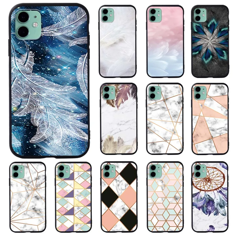 For Iphone XR/SE 2 (2020)/iphone 6 / 6S/7/ 8/6 Plus / 6S Plus/7 Plus/8 Plus/11/11 PRO/11 PRO MAX Feather and Shape Phone Case
For Iphone XR/SE 2 (2020)/iphone 6 / 6S/7/ 8/6 Plus / 6S Plus/7 Plus/8 Plus/11/11 PRO/11 PRO MAX Feather and Shape Phone Case