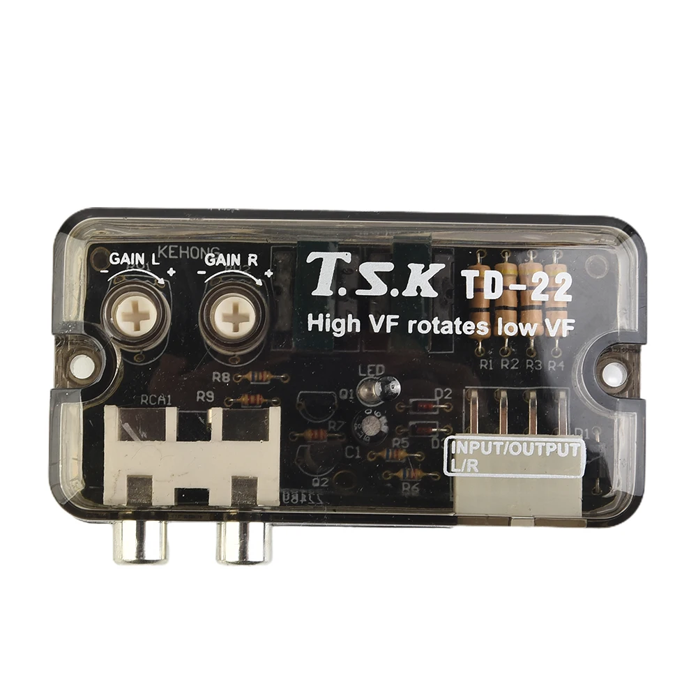 Car Audio Converter Speaker Level Converter 12V Convert Car Stereo Speaker Output To RCA Output High To Low Adjustable
Car Audio Converter Speaker Level Converter 12V Convert Car Stereo Speaker Output To RCA Output High To Low Adjustable