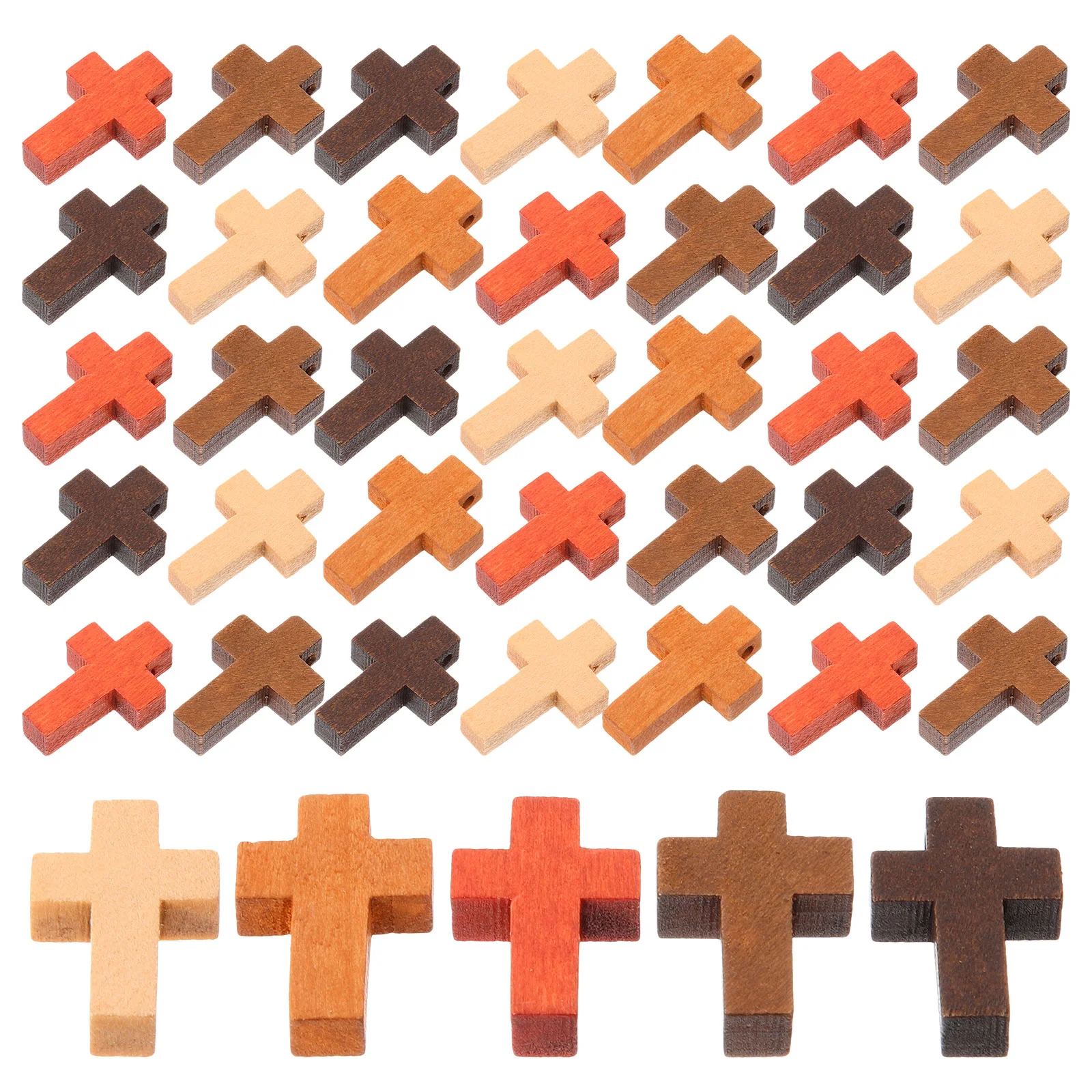 50Pcs Mini Wood Cross Pendants Cross Charms Necklace Bracelet Earring Making Charms Jewelry Charms
50Pcs Mini Wood Cross Pendants Cross Charms Necklace Bracelet Earring Making Charms Jewelry Charms