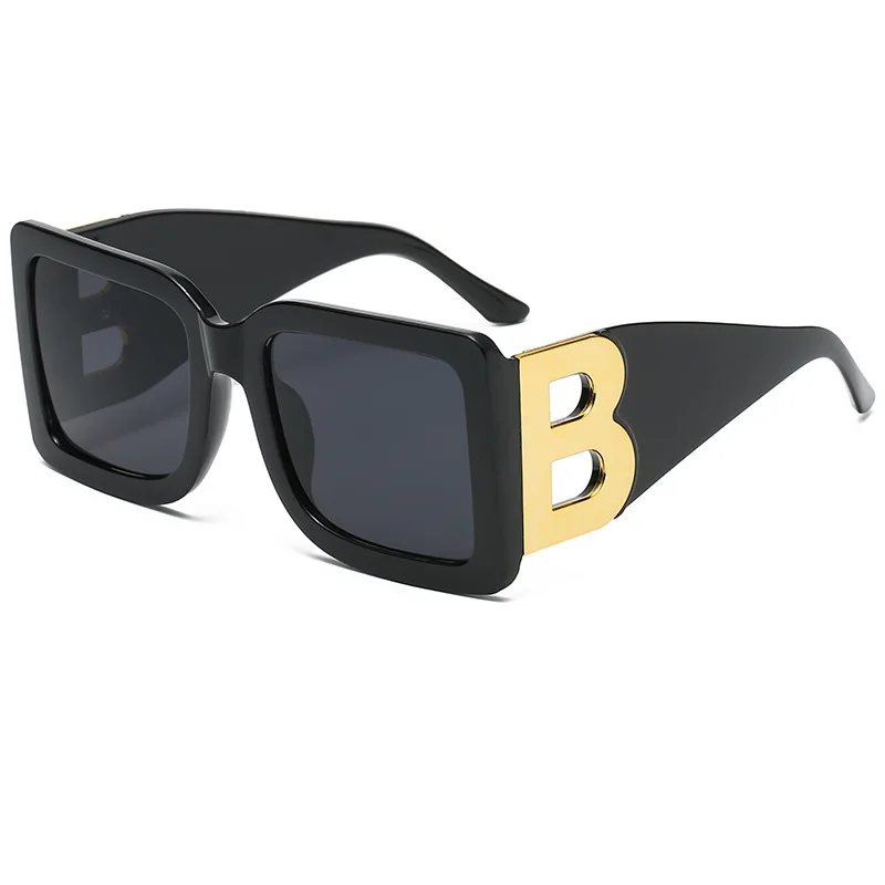 Big Square Frame Letter B Sunglasses For Women Men Fashion Retro Female Male Car Driving Travel Sun Glasses Eyewear Shades 2022 
Big Square Frame Letter B Sunglasses For Women Men Fashion Retro Female Male Car Driving Travel Sun Glasses Eyewear Shades 2022