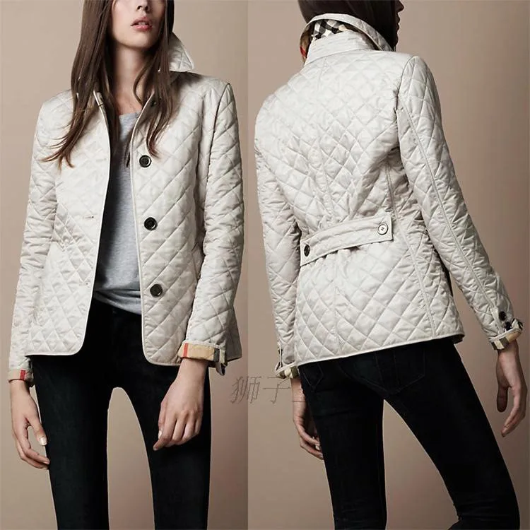 Oversized Single Breasted Plaid Women Jacket Elegant Turn-Down Collar Cotton Jacket Slim Warm Cotton Blend Jackets for Women
Oversized Single Breasted Plaid Women Jacket Elegant Turn-Down Collar Cotton Jacket Slim Warm Cotton Blend Jackets for Women