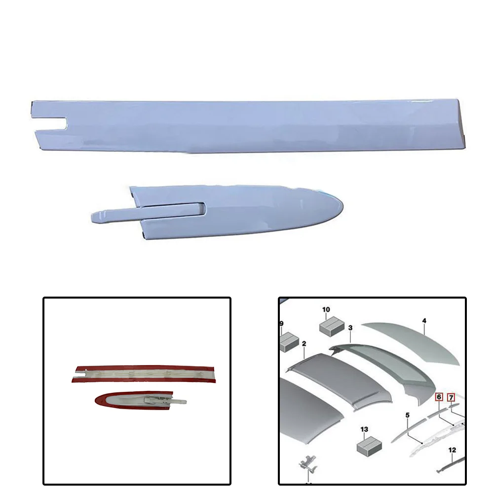Left Convertible Roof Top Hinge Cover & Clips Kit Perfect Aftermarket Replacement for BMW 3 Series Convertible (E93)
Left Convertible Roof Top Hinge Cover & Clips Kit Perfect Aftermarket Replacement for BMW 3 Series Convertible (E93)