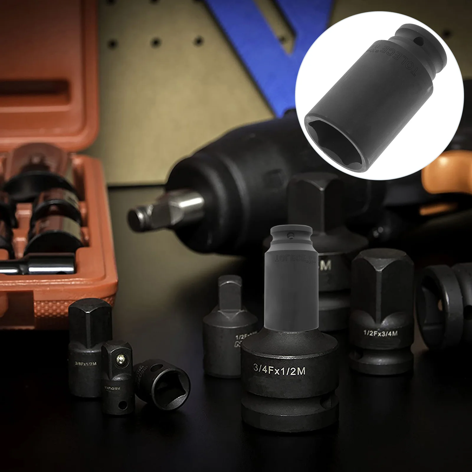 Wheel Nuts Socket Lug Nut Wheel Flip Impact Socket Axle Nut Socket Key Tool Key Wheel Lock Lug
Wheel Nuts Socket Lug Nut Wheel Flip Impact Socket Axle Nut Socket Key Tool Key Wheel Lock Lug