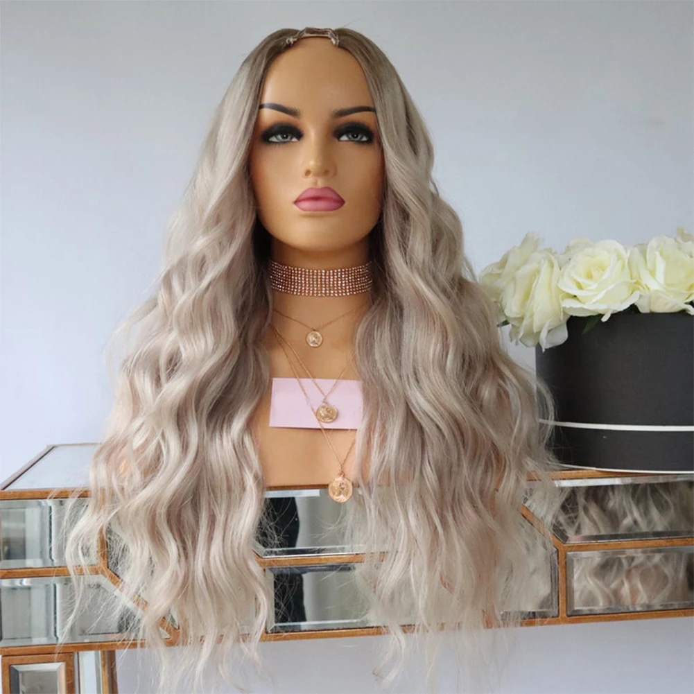Long Soft Highlight Ombre Ash Blonde Gray 24inch Body Wave U Part Wig European Remy Human Hair Wig Jewish Glueless Wig For Women
Long Soft Highlight Ombre Ash Blonde Gray 24inch Body Wave U Part Wig European Remy Human Hair Wig Jewish Glueless Wig For Women
