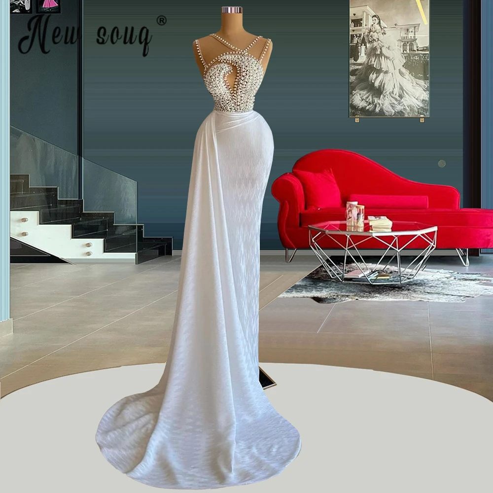 Full Pearls Cocktail Dress Backless Chic Formal Prom Gowns Vestidos De Fiesta Arabic Engagement Party Dresses Evening Dresses
Full Pearls Cocktail Dress Backless Chic Formal Prom Gowns Vestidos De Fiesta Arabic Engagement Party Dresses Evening Dresses