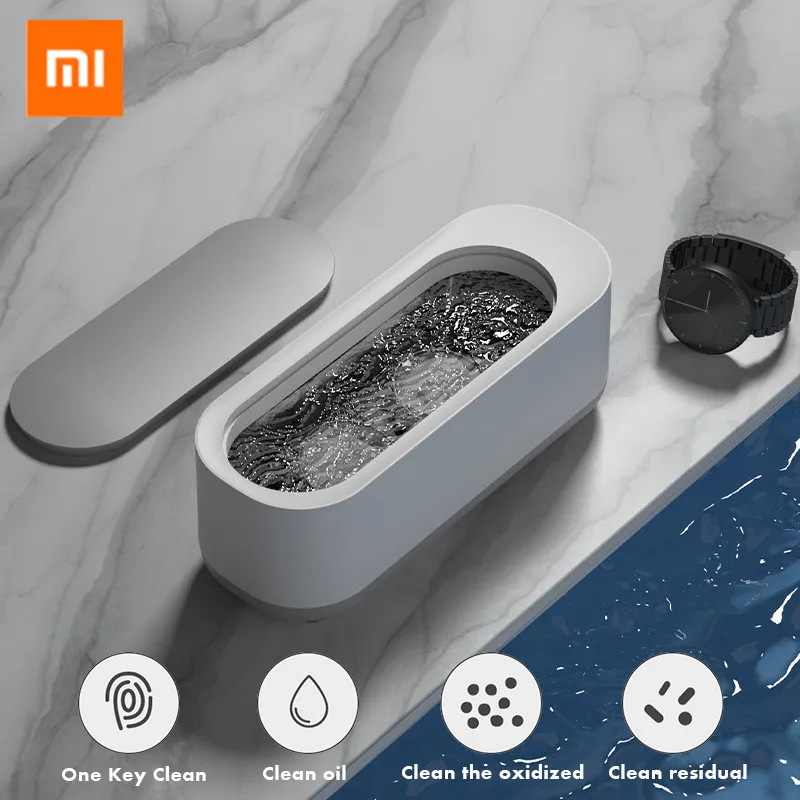 Аппарат Xiaomi для ультразвуковой очистки ювелирных изделий, очков и часов, 45000 Гц
Аппарат Xiaomi для ультразвуковой очистки ювелирных изделий, очков и часов, 45000 Гц