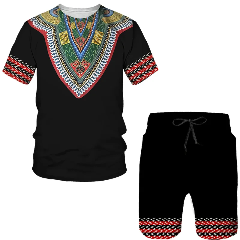 Summer 2-piece Set 2022 New 3D Print African Tshirt For Men Shorts Suits Vintage Clothes Men Hip Hop T Shirt Conjunto Masculino
Summer 2-piece Set 2022 New 3D Print African Tshirt For Men Shorts Suits Vintage Clothes Men Hip Hop T Shirt Conjunto Masculino