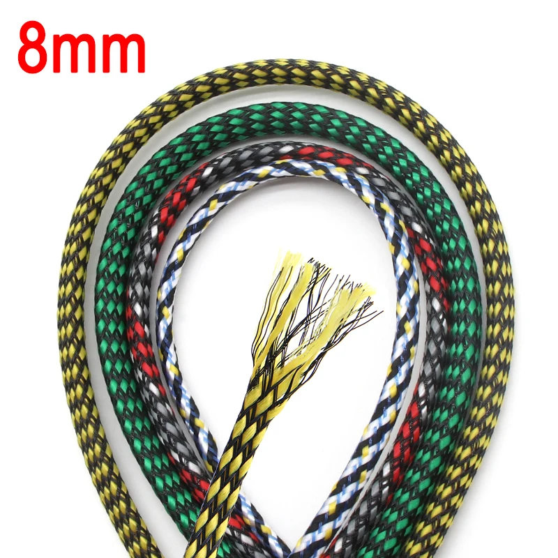 1/510/20/50/100/200M Expanded Braid Sleeve 8mm PP Cotton Mixed PET Yarn Soft Wire Wrap Insulated Cable Line Protection Sheath
1/510/20/50/100/200M Expanded Braid Sleeve 8mm PP Cotton Mixed PET Yarn Soft Wire Wrap Insulated Cable Line Protection Sheath