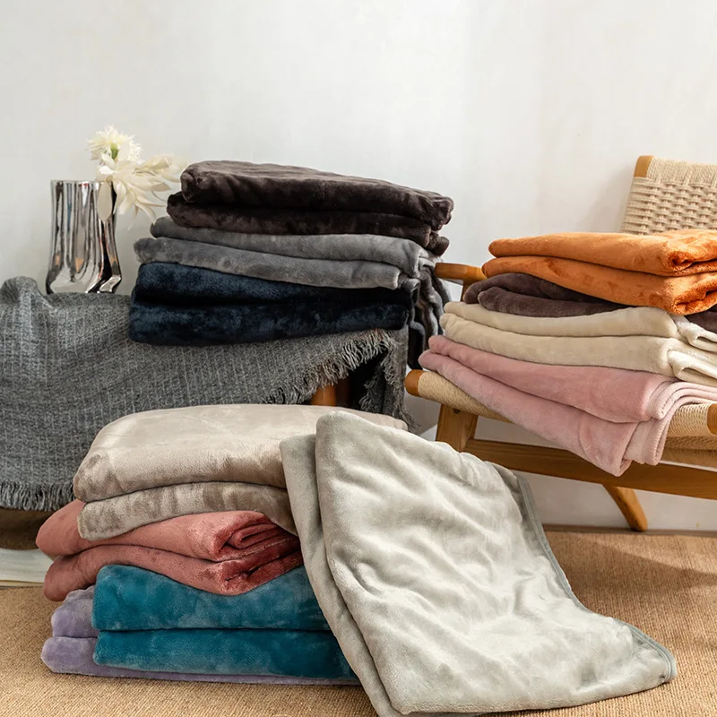 Solid Color Fleece Flannel Blanket Soft Warm Skin-Friendly Flannel Bedding Supply For Winter Home Blankets For The Couch
Solid Color Fleece Flannel Blanket Soft Warm Skin-Friendly Flannel Bedding Supply For Winter Home Blankets For The Couch