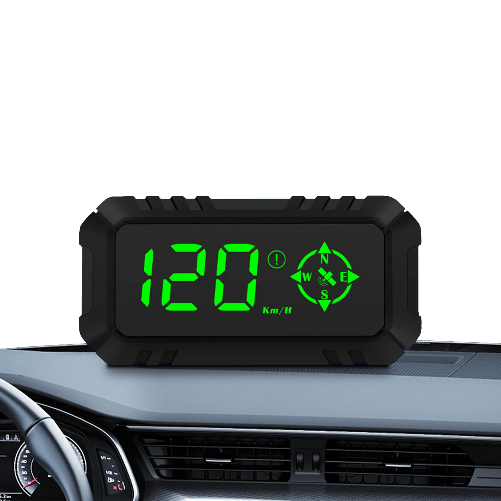 

Проекционный дисплей для автомобилей, дисплей скорости автомобиля, одометр, GPS, цифровой спидометр, с адаптивным датчиком, большой экран, ко...