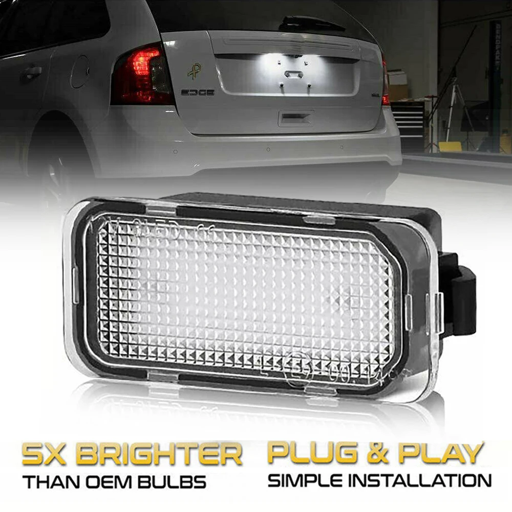 2Pcs Car LED License Plate Light Number Lamps For Ford Focus Edge Figo Ranger Explorer Tourneo Fiesta Escape Transit Kuga Galaxy
2Pcs Car LED License Plate Light Number Lamps For Ford Focus Edge Figo Ranger Explorer Tourneo Fiesta Escape Transit Kuga Galaxy